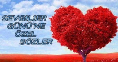 Sevgililer Günü’Ne Özel Sözler Sevgililer Günü’Ne Özel Sözler