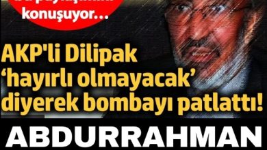 Photo of AK Partili Dilipak’tan dikkat çeken uyarı