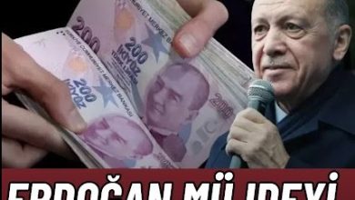 Photo of Müjdeyi Erdoğan vermişti!