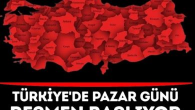 Photo of Pazar günü başlıyor